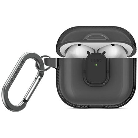 Uniq Glase Pro-fodral för AirPods 4 - Svart