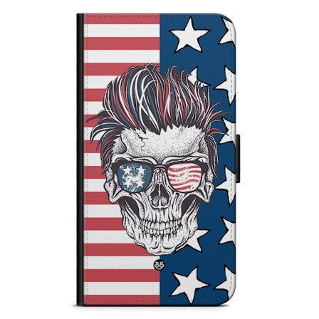 Bjornberry Fodral Samsung Galaxy S22 Ultra- USA Dödskalle