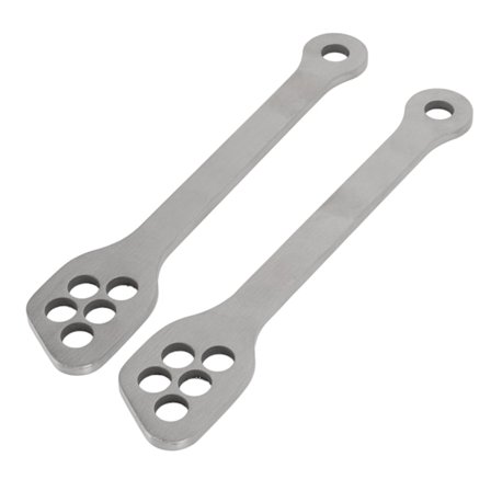 1 Par Sänkningslänk Kit i Rostfritt Stål Motorcykeltillbehör Ersättning för Z 250 300 750 800 1000
