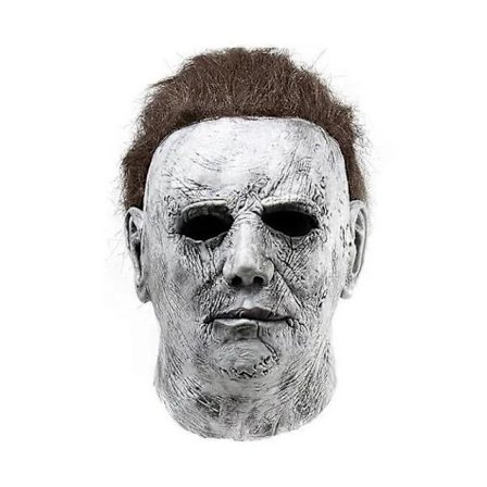 Michael Myers Kostym 2024 - Mask, Cosplay, Halloween Bodysuit, Skräck Blodig Mördarrekvisita, Vuxen Herr Karneval Party Kostym