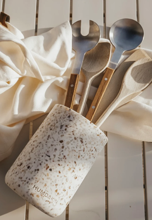 Humdakin Terrazzo Krukke / Vase H14