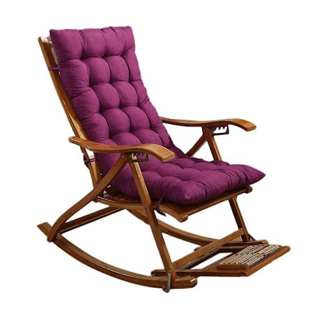 Lepotuolityyny Pehmeä Vaihtokorkea istuinpehmuste kiinnityshihnalla Iso keinutuoli penkkipehmuste esim.