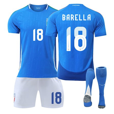 2425 Italiensk fotballdrakt Barella draktsett B