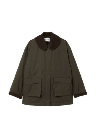 Carin Wester Vaxad bomullsjacka AMELA Jackor Brun 36