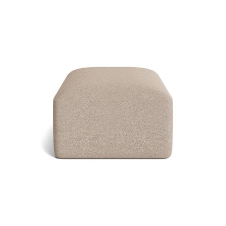 Madrid puf - Loop Beige - 73x121x44 - Puf