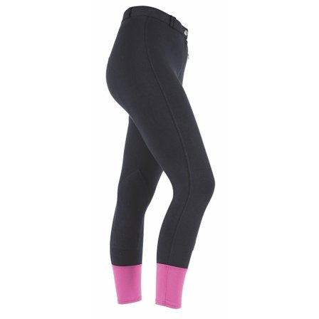 Wessex Dam/Dam Knitted Breeches 8 UK R Svart