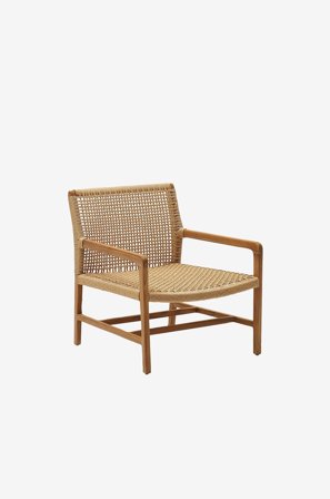 Kave Home - Karmstol Sabolla - Brun - Utefåtöljer - Från Homeroom