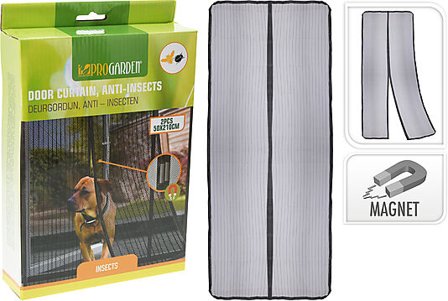 KI Insektsnett med magnet for dør