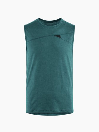 Klättermusen Fafne Tanktop Herren - Dark Deep Sea - XL