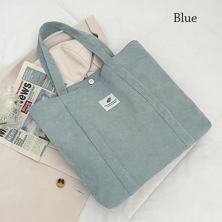 Tygväska Axelväskor BLÅ - spot sales