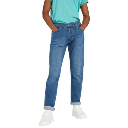 Wrangler Pants Slider cleaned up , Blauw , Heren , Maat: W29 L32