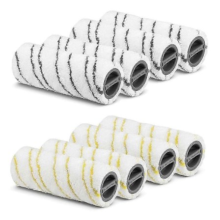 8 stk. ruller for Karcher fc7 FC5 FC3D FC3, ruller for Karcher - Som vist -