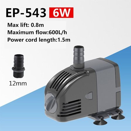 Upotettava suihkulähdepumpun suodatin 6W 6W