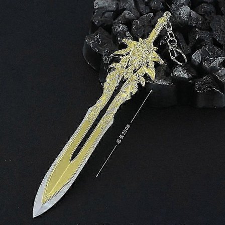 God of War Nøkkelring Kratos Blades of Chaos Spill Anime SverdLeke Våpen Meta Modell Middelaldersk Spill Perifere Leker for Gutter