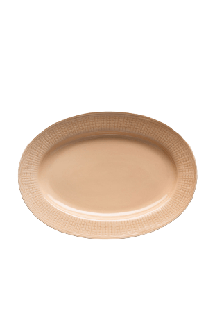 Rörstrand Swedish Grace fat oval 32 cm jubilee Serveringstillbehör Beige