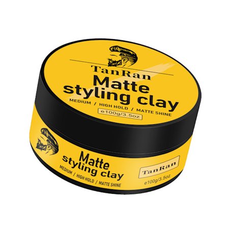 Sportin Waves Cologne Matt Hårvax & Lera för Män - Långvarig Stadga, Fräsch Doft, Naturligt Volymgivande Hårstyling Gel 99g