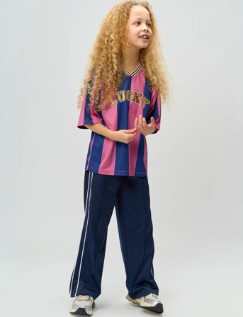 The New Tnriva Os S_S Tee - Pink - 122/128