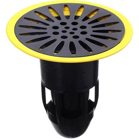 Lattiakaivon sisäosa, päivitetty hajunpoistosuodatin, kylpyhuoneen vesisuodatin viemäriristikko kansi tulppa musta 2 kpl