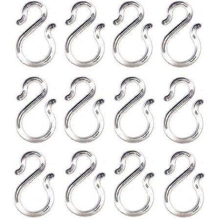 12 stk. 1,7 tommer klare plastik punchebowle kop S-kroge