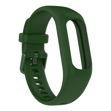Silikon sportremmar för Garmin Vivosmart 5 ARMY GREEN