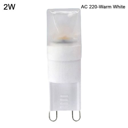 G9 LED COB-lampa LED COB-ljus 2WAC 220-WARM WHITE AC 220-WARM