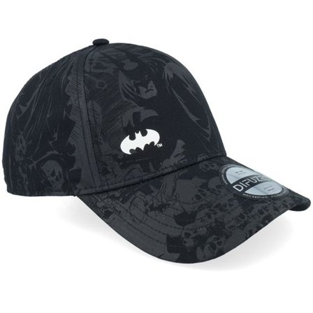 Difuzed - Svart adjustable Keps - Batman Black A-Frame Adjustable @ Hatstore