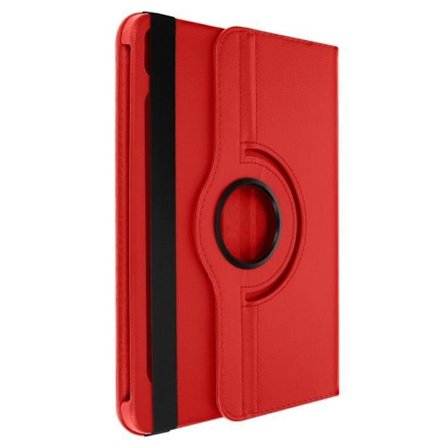 Folio-etui - Lenovo - Tab P11 Pro Gen 2 - Rød - Øko-læder - 360° roterende støtte