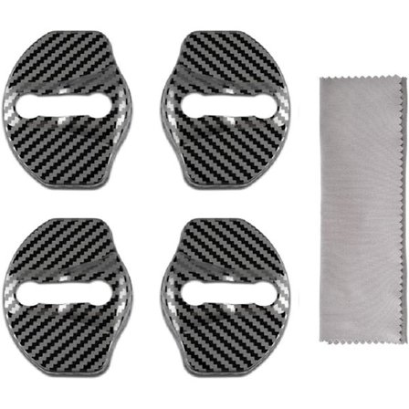 4-pack Dörrlåsöverdrag Kompatibla med Tesla Model 3 Model Y