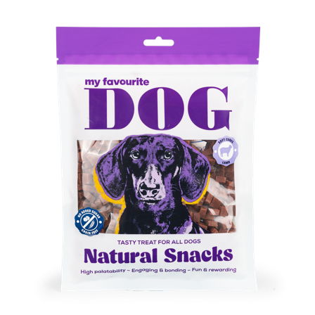 My favourite DOG - Hundelam terning, 0,5 cm, 400 g - Hund - Hundegodbiter & tyggebein - Belønningsgodbiter for hund - ZOO.no