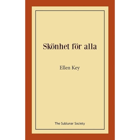 Skönhet för alla 9789189235830