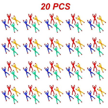 1~20 stk. Morsomme leker for barn til fest, elastiske klebrige hender, leketøy, klebrige edderkopper, bursdagsgaver, festutstyr