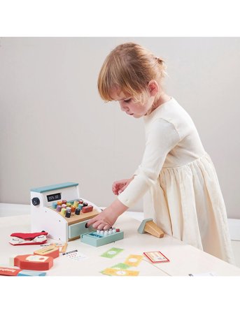 Tender Leaf Till With Play Money - White - Multi/patterned - ONE SIZE