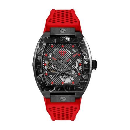 Philipp Plein, Watches Czerwony, Mężczyzna, Rozmiar: ONE Size