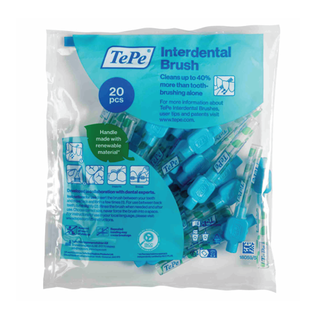 TePe Mellomromsbørste, 0,6 mm, 20 stk.