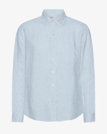 Linen Shirt - Polar Blue 2XL