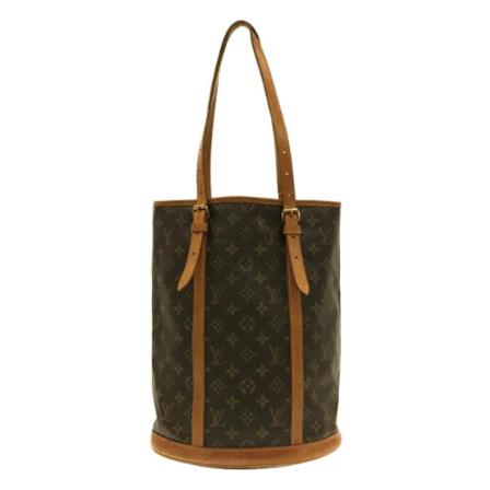 Louis Vuitton Vintage Pre-owned Bucket Väska brun, Dam Vintage Väskor, Dam, Storlek: ONE SIZE