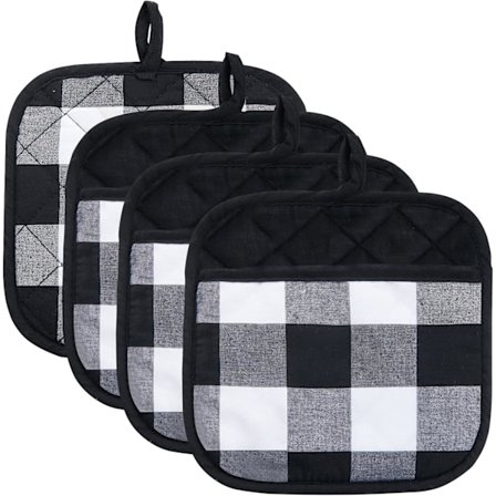 Paket med Julugnshandskar, Värmebeständiga Köksugnshandskar, Isoleringsplattor, Ugnshandskar, Isoleringsplattor för Matlagning och Bakning i Köket