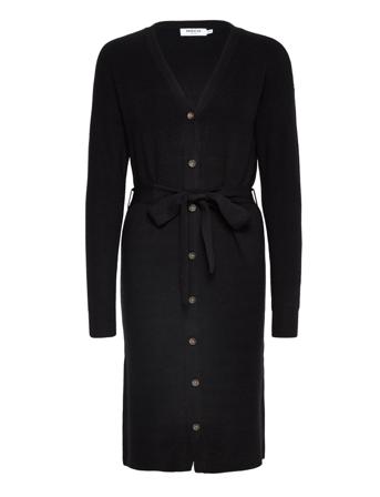 Mschineta Rachelle Long Cardigan Black MOSS COPENHAGEN
