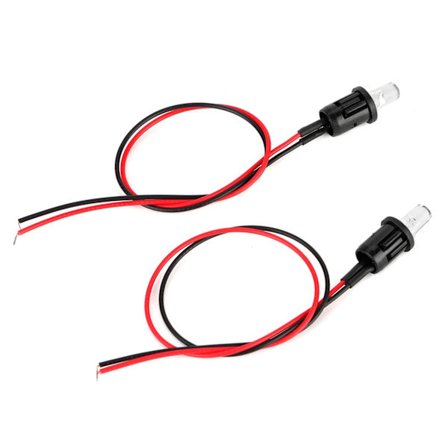 1 Par DC 12V Bil LED Alternerande Larm Instrumentbräda Ljus