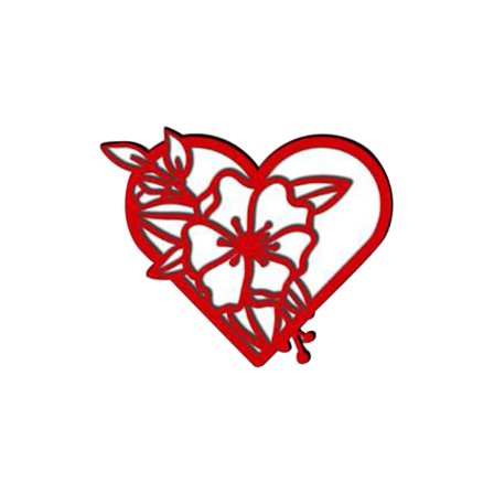 Hjerte Kop Underlag Træmateriale Drikkemåtter til Boligindretning og Entusiaster