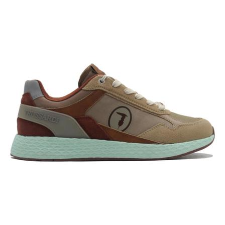 Trussardi - Sneakers - Brun - Herr - Storlek: 42 Eu, Herr, Storlek: 42 EU