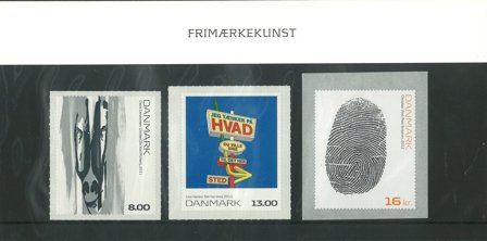 Danmark 2012 - Frimærkekunst - AFA souvenirmappe 104