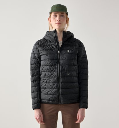 Haglöfs Brand Mimic Hood Women True Black - XS