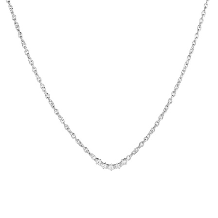 Drakenberg Sjölin Diamond Sky Fall Necklace Halsband Dam Silver ONESIZE