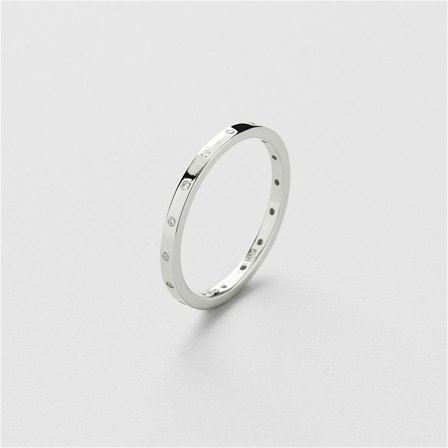 Love Ring - Sterling Silver - Safira
