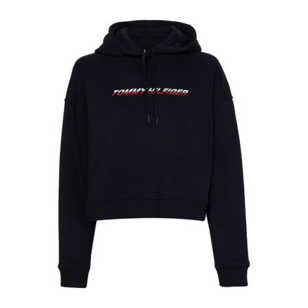 Sweatshirts Tommy Hilfiger Regular Graphic Svarta 158 - 162 Cm/xs