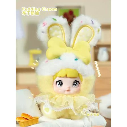 Autentisk Nommi Sweet Heart Kanin Plys Dukke - Sød kælen gave til piger, trendy Blind Box Legetøj