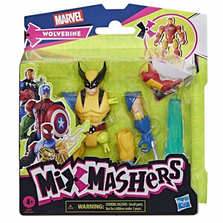 MARVEL Avengers Mixmashers Wolverine Basisfigur