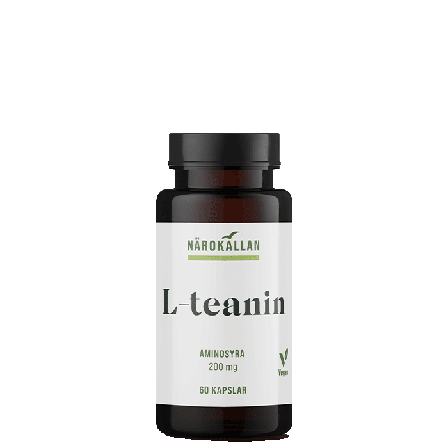 Närokällan L-Theanine Aminosyrer 60 kapsler