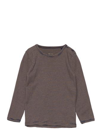 T-Shirt T-shirts Long-sleeved T-shirts Harmaa Noa Noa Miniature